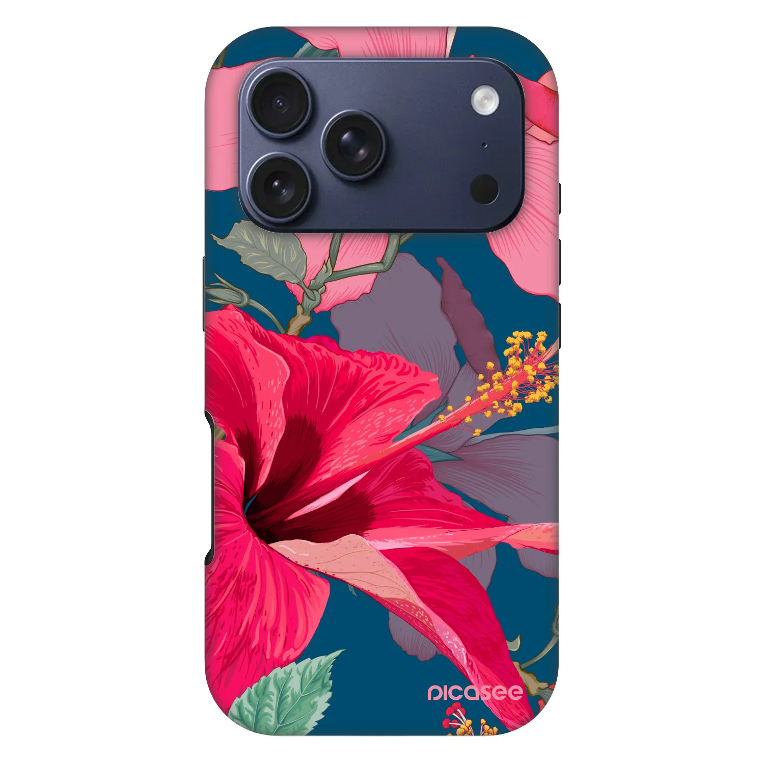 Picasee Fashion Case MagSafe pentru Apple iPhone 17 Pro - Hibiscus