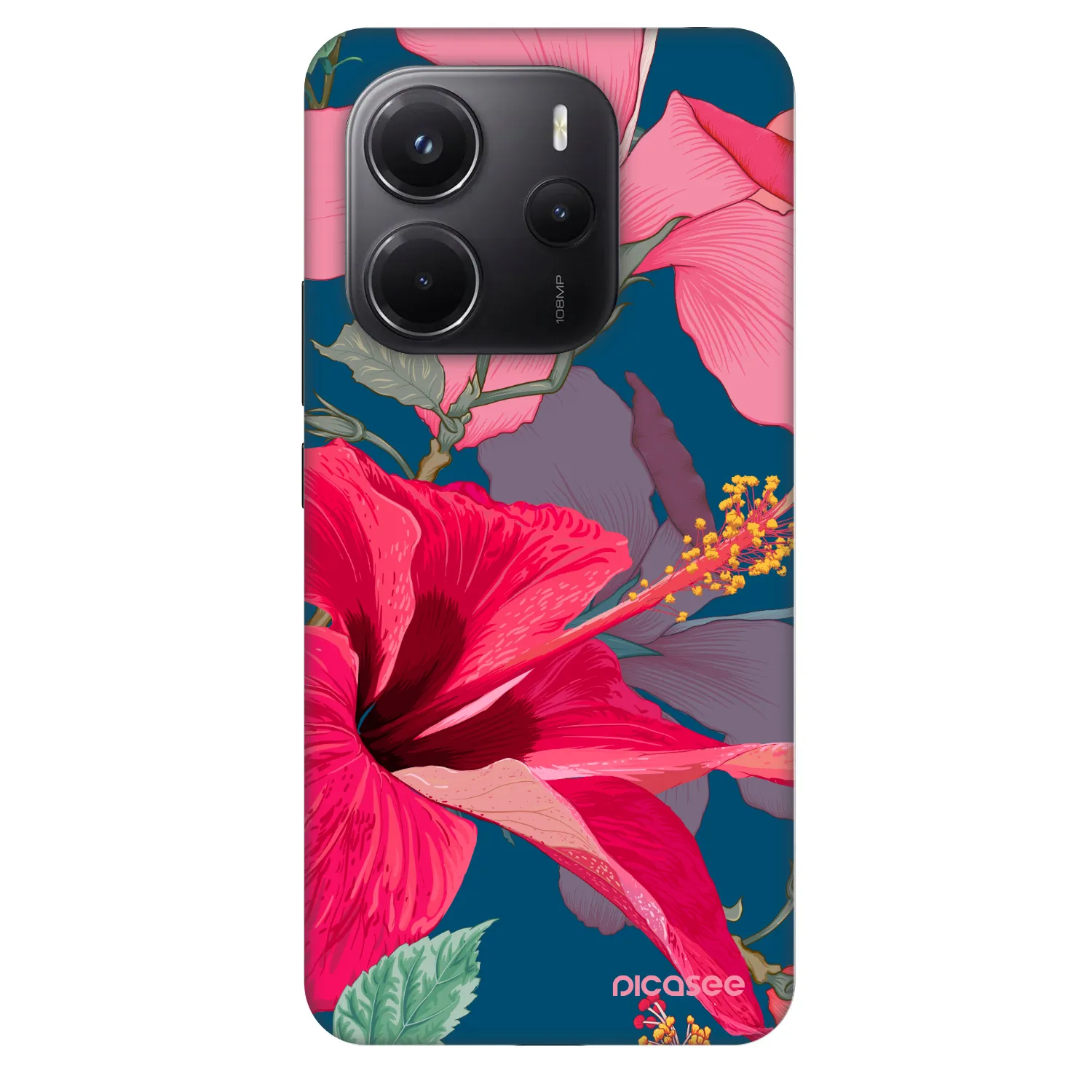 Picasee Fashion Case pentru Xiaomi Redmi Note 14 4G - Hibiscus