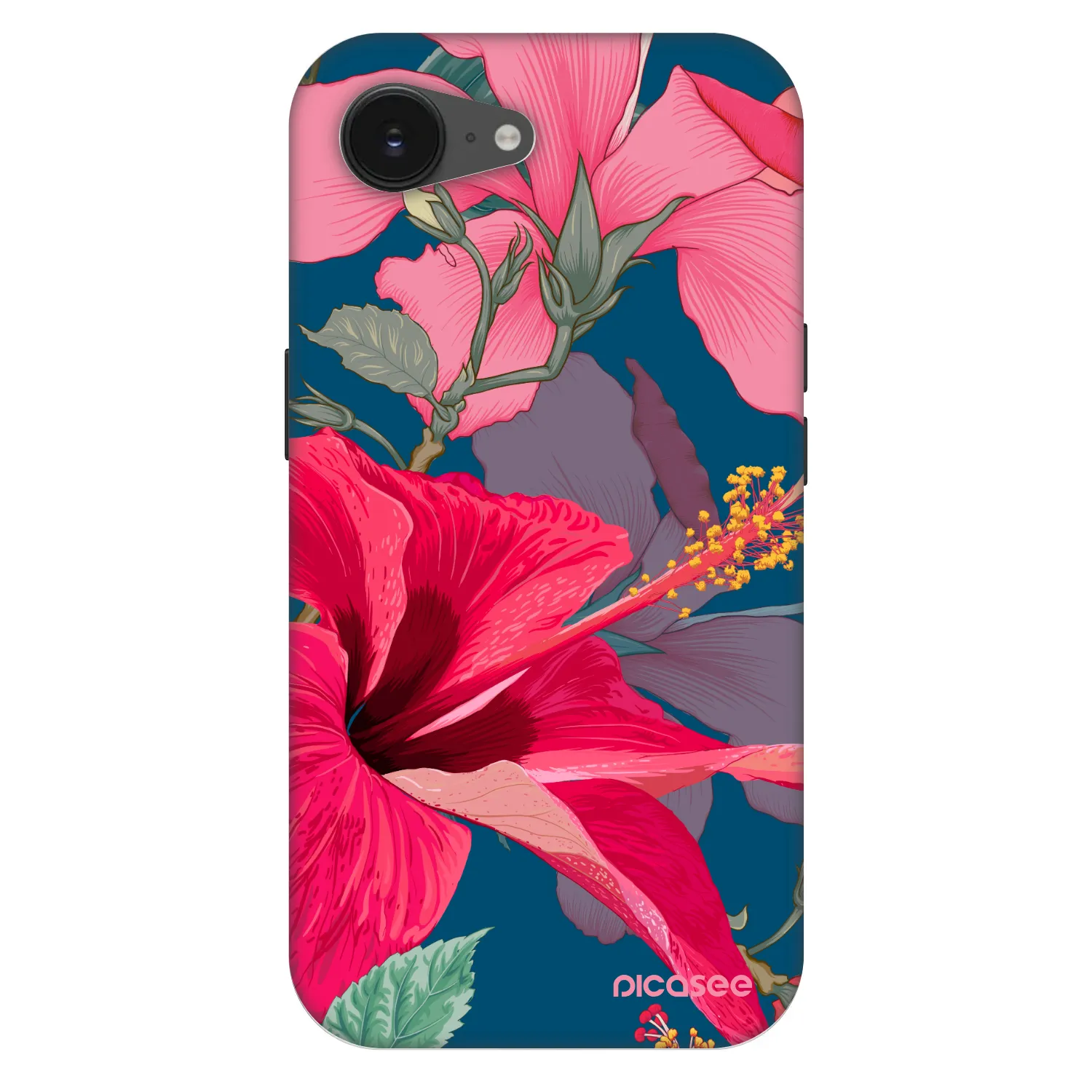 Picasee Fashion Case MagSafe pentru Apple iPhone 17e - Hibiscus