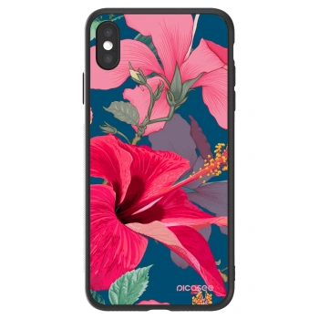 Picasee ULTIMATE CASE pentru Apple iPhone XS Max - Hibiscus