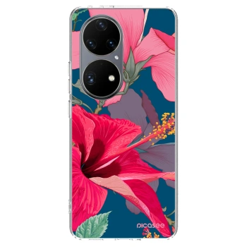 Husă pentru Huawei P50 - Hibiscus