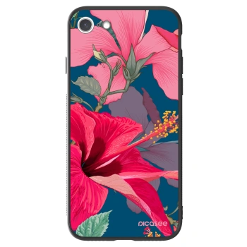 Picasee ULTIMATE CASE pentru Apple iPhone SE 2020 - Hibiscus