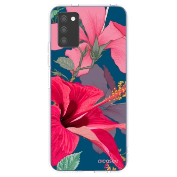 Husă pentru Samsung Galaxy A03s A037G - Hibiscus