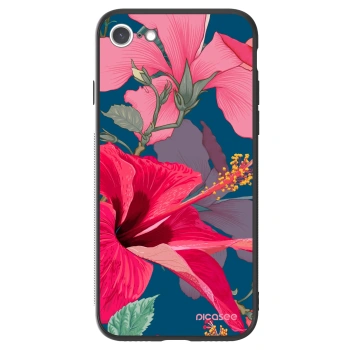 Picasee ULTIMATE CASE pentru Apple iPhone SE 2022 - Hibiscus