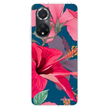 Picasee husă transparentă din silicon pentru Huawei Nova 9 SE - Hibiscus