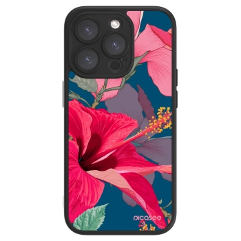 Picasee ULTIMATE CASE pentru Apple iPhone 15 Pro - Hibiscus