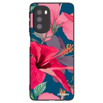 Husă pentru Motorola Moto G51 - Hibiscus