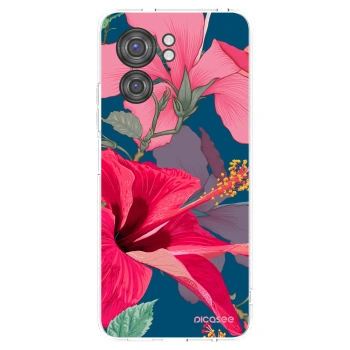 Picasee husă transparentă din silicon pentru Motorola Edge 40 - Hibiscus