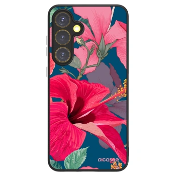Picasee ULTIMATE CASE pentru Samsung Galaxy S24 FE S721B - Hibiscus