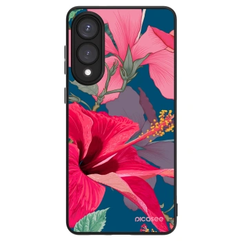 Picasee ULTIMATE CASE PowerShare pentru Samsung Galaxy S25 Edge 5G - Hibiscus