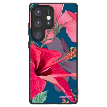 Picasee ULTIMATE CASE PowerShare pentru Samsung Galaxy S25 Ultra 5G - Hibiscus