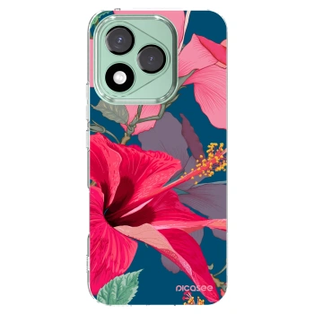 Picasee husă transparentă din silicon pentru Honor 400 Lite 5G - Hibiscus