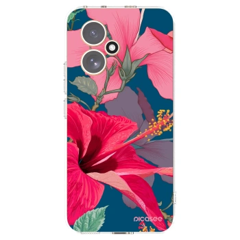 Picasee husă transparentă din silicon pentru Honor 400 5G - Hibiscus