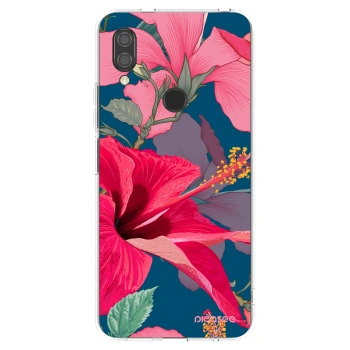 Picasee husă transparentă din silicon pentru Xiaomi Redmi 7 - Hibiscus