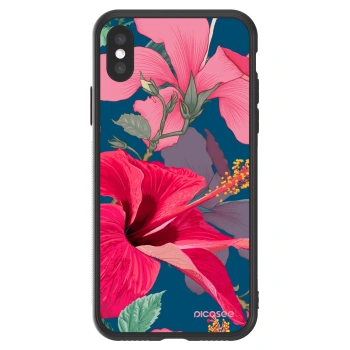 Picasee ULTIMATE CASE pentru Apple iPhone X/XS - Hibiscus