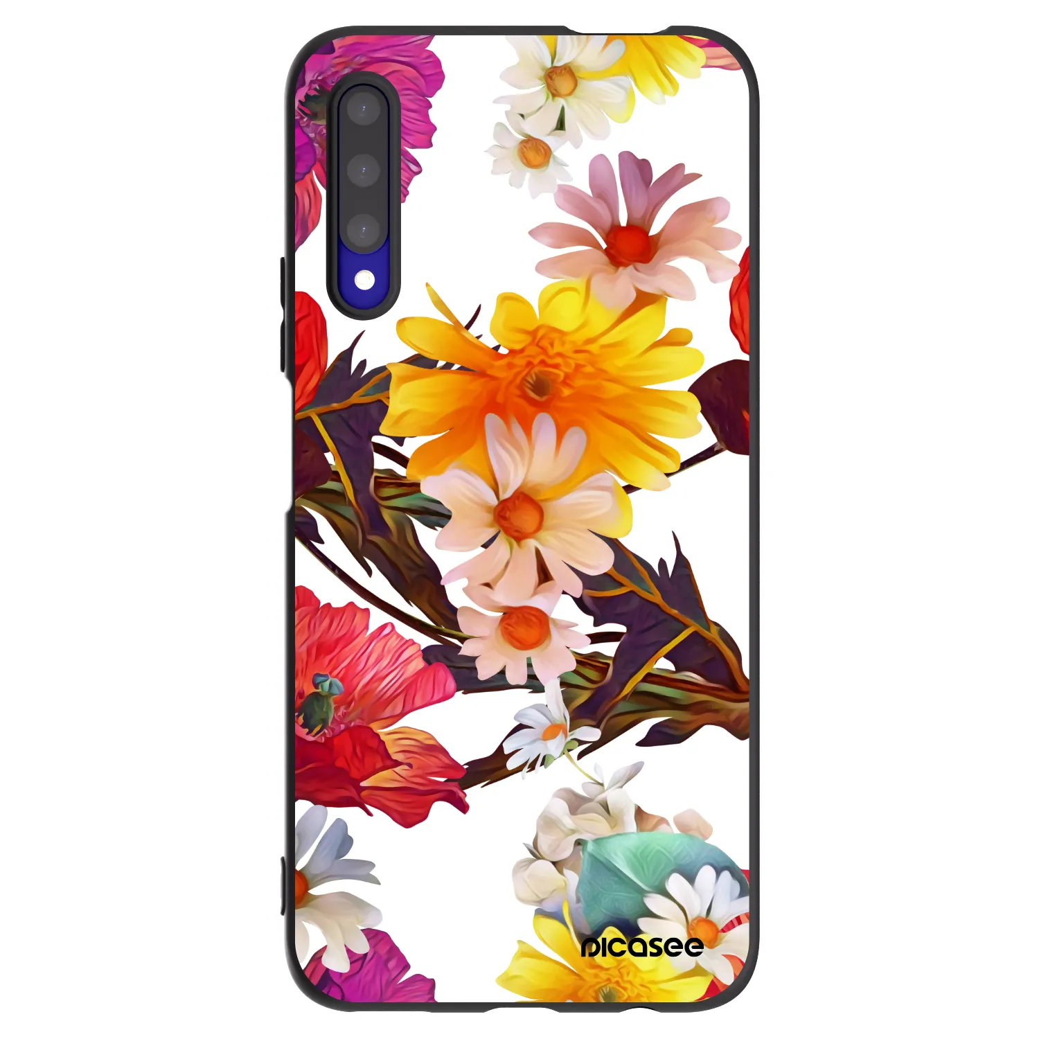 Picasee husă neagră din silicon pentru Honor 9X Pro - Meadow