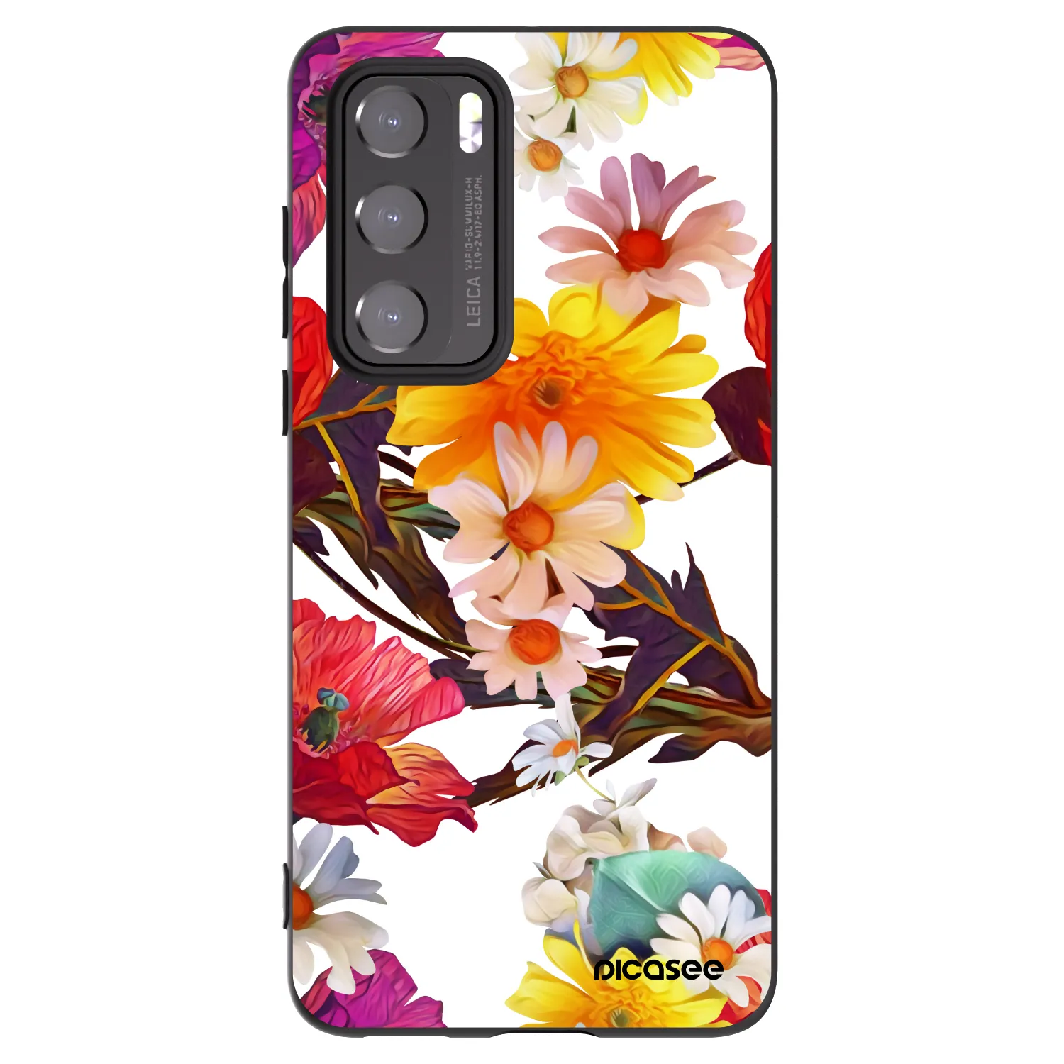 Picasee husă neagră din silicon pentru Huawei P40 - Meadow