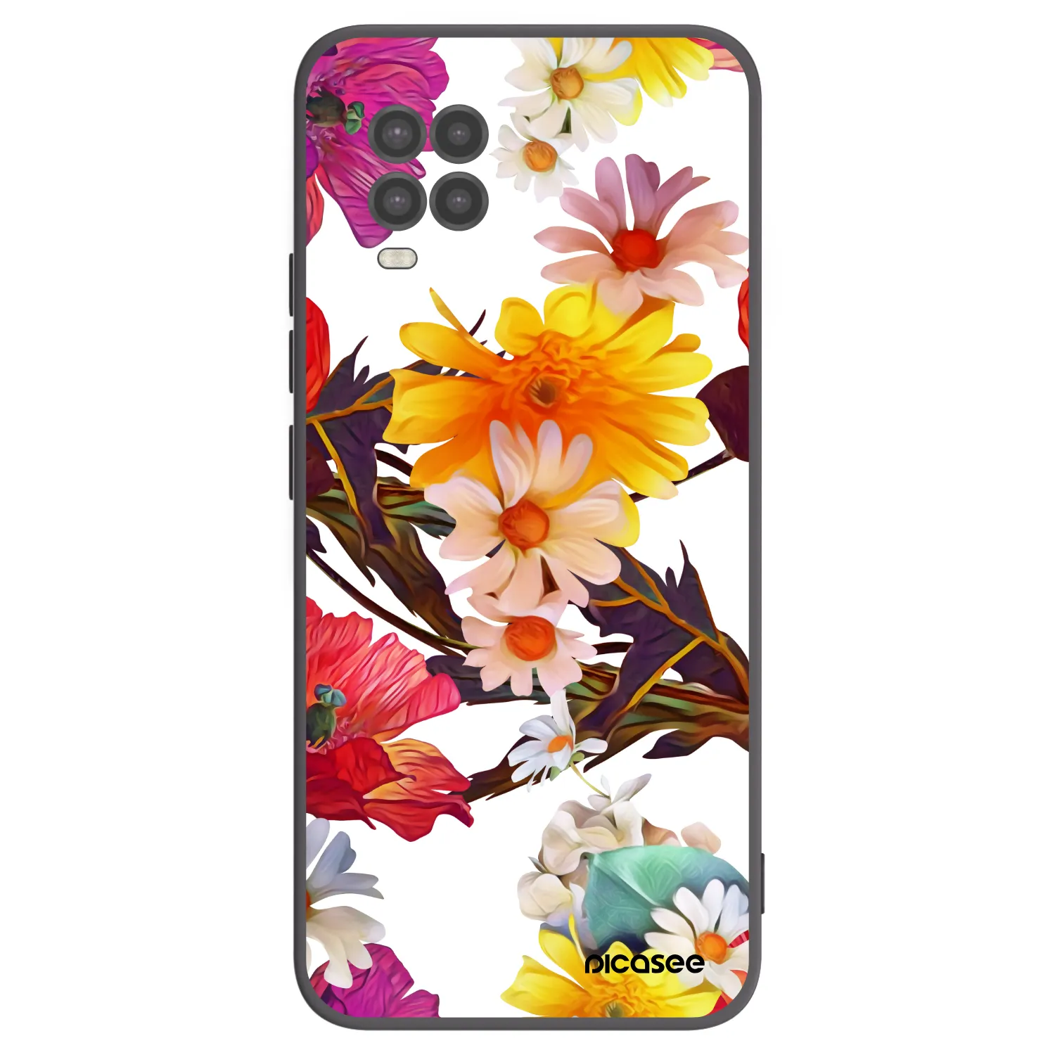 Picasee husă neagră din silicon pentru Xiaomi Mi 10 Lite - Meadow