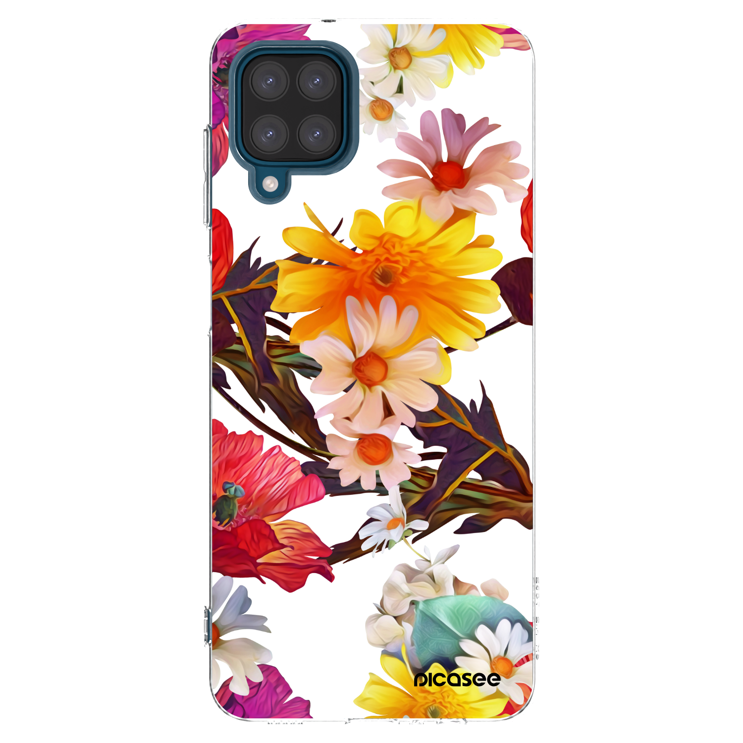 Picasee husă transparentă din silicon pentru Samsung Galaxy A12 A125F - Meadow
