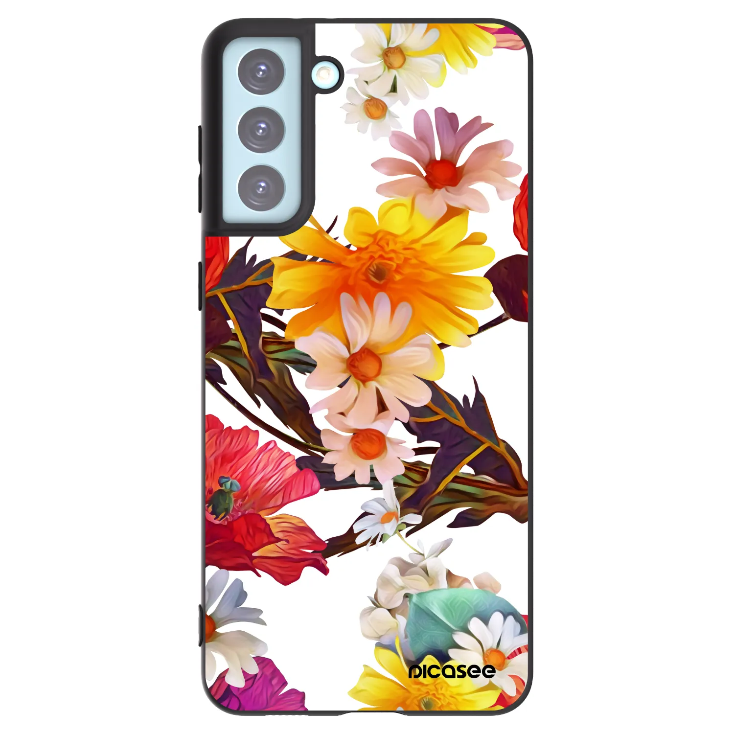 Picasee husă neagră din silicon pentru Samsung Galaxy S21+ 5G G996F - Meadow
