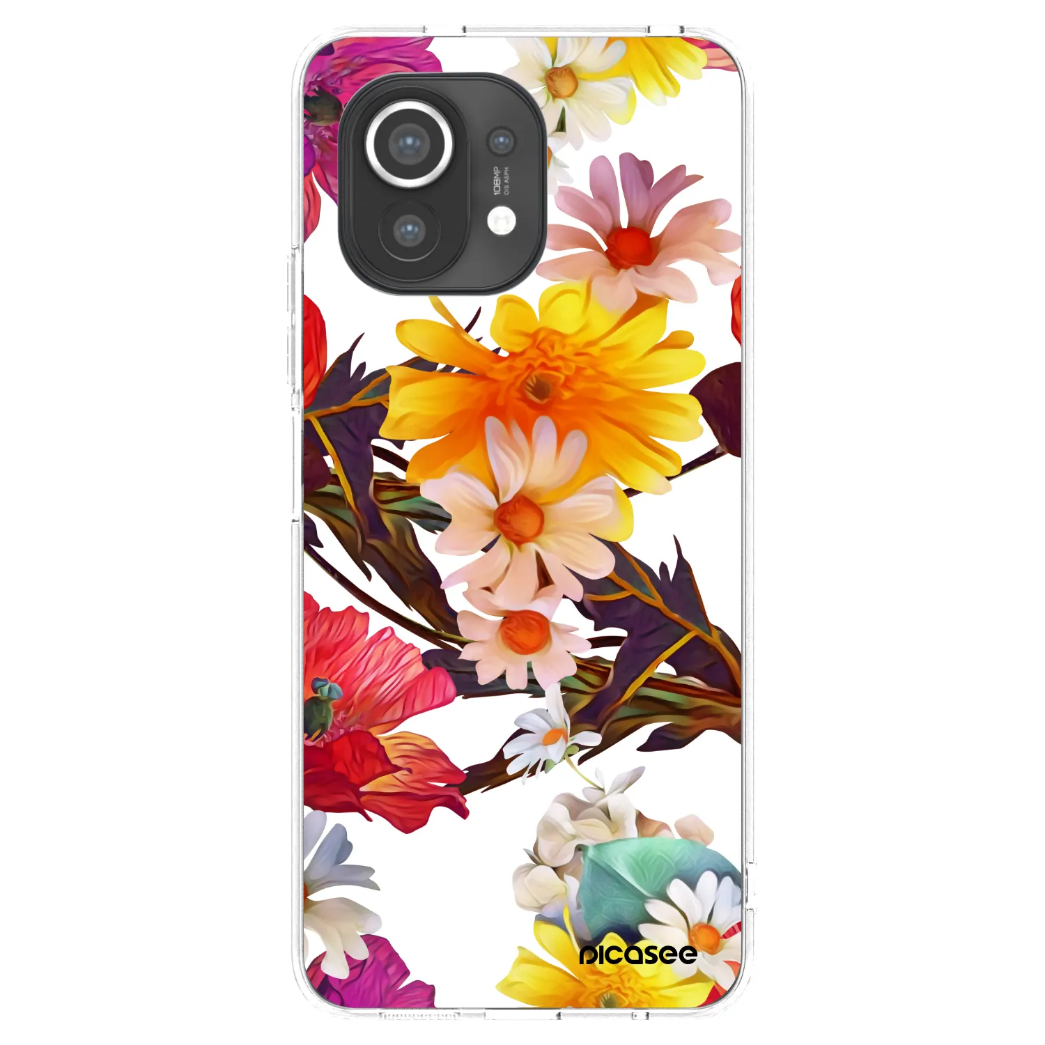 Picasee husă transparentă din silicon pentru Xiaomi Mi 11 - Meadow