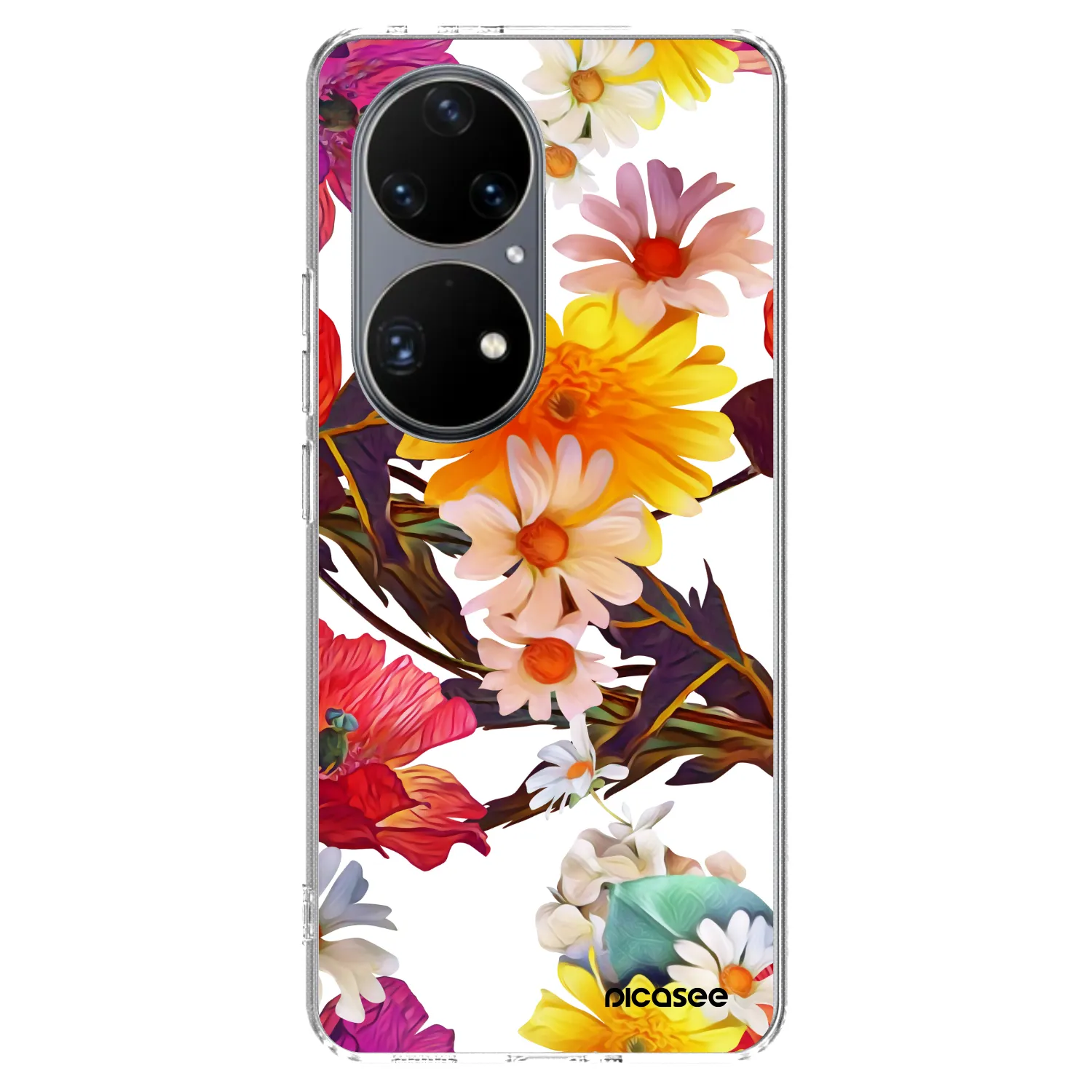 Picasee husă transparentă din silicon pentru Huawei P50 - Meadow