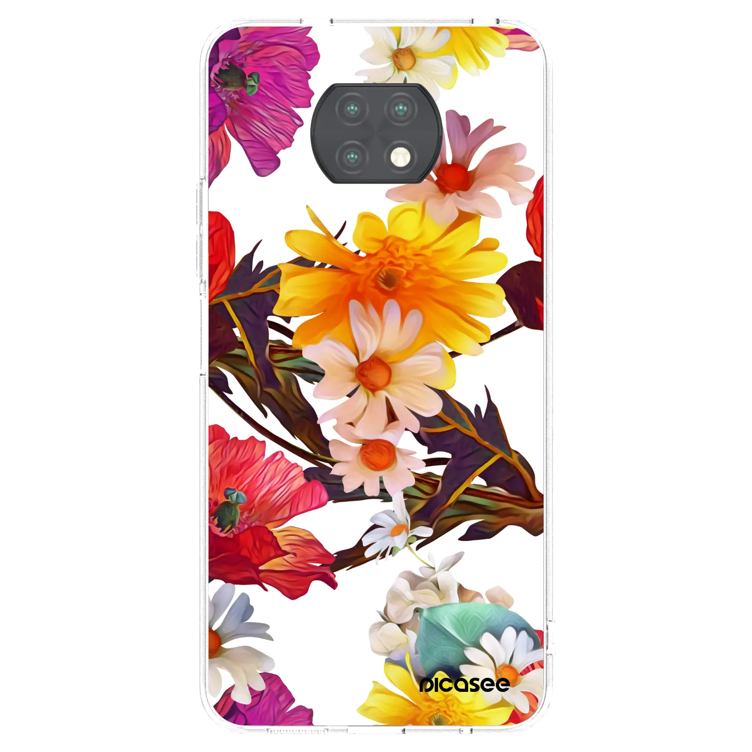 Picasee husă transparentă din silicon pentru Xiaomi Redmi Note 9T - Meadow