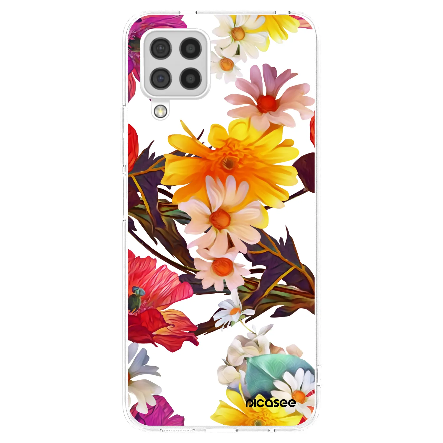 Picasee husă transparentă din silicon pentru Samsung Galaxy A22 A225F 4G - Meadow