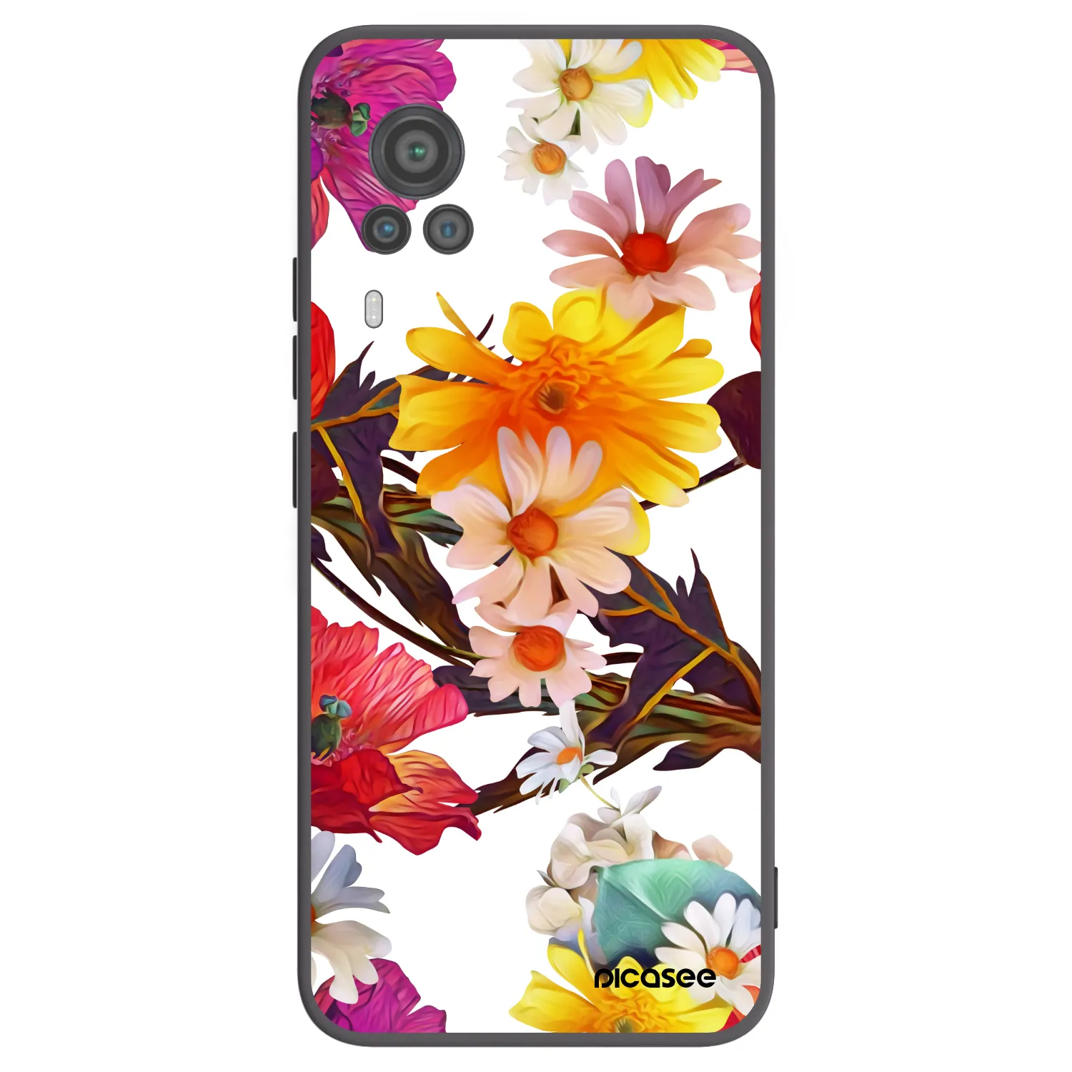 Picasee husă neagră din silicon pentru Vivo X60 Pro 5G - Meadow