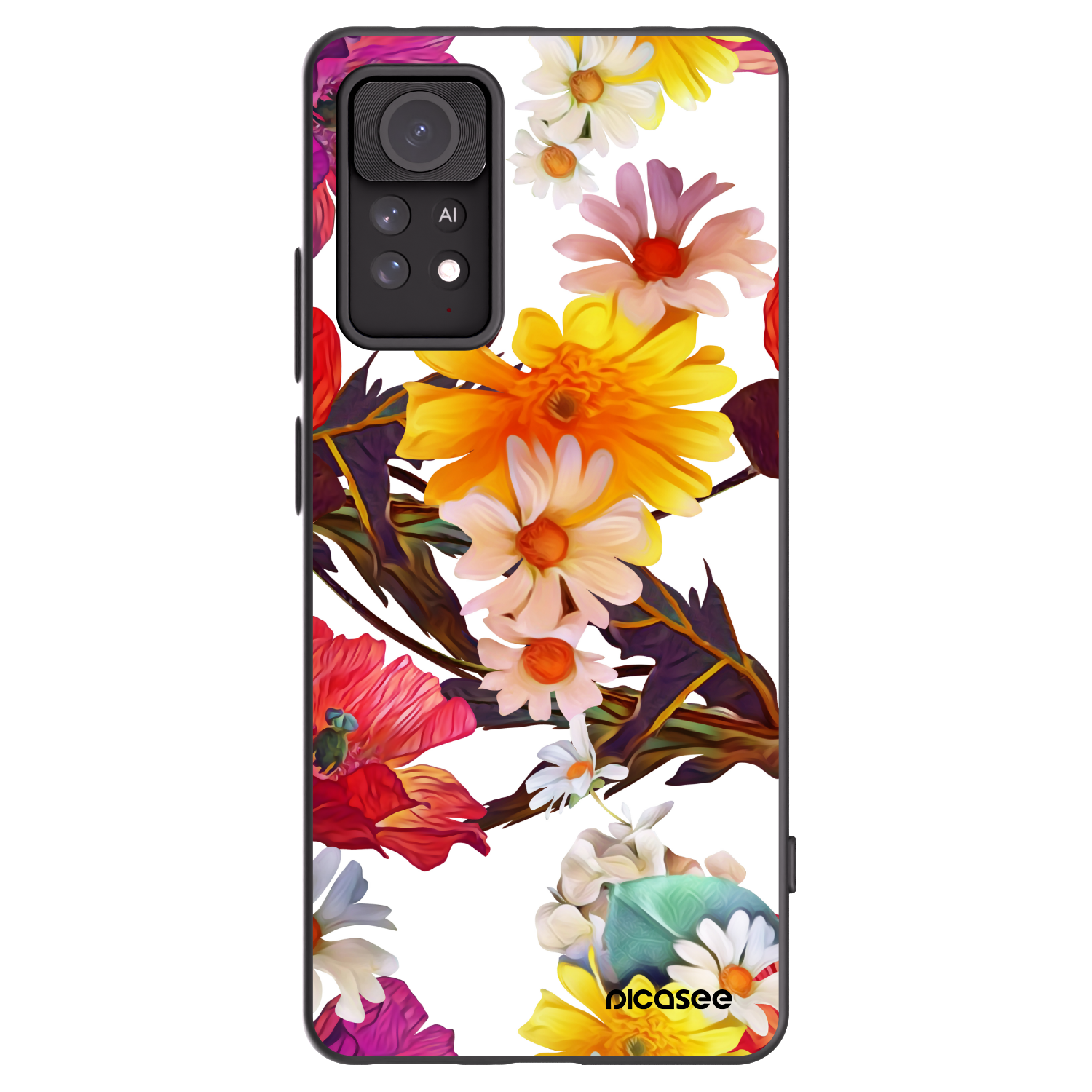 Picasee husă neagră din silicon pentru Xiaomi Redmi Note 11 Pro - Meadow