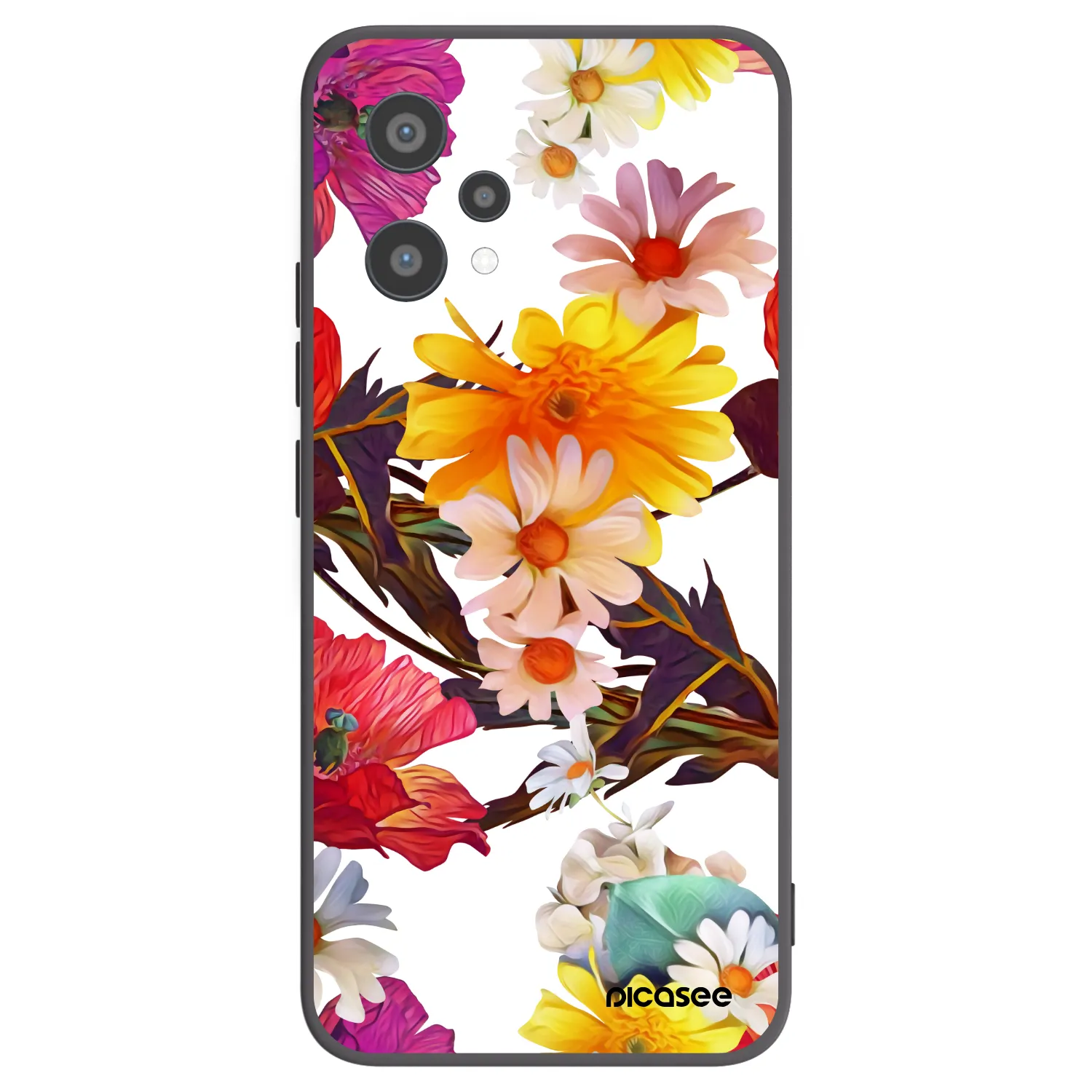 Picasee husă neagră din silicon pentru Realme 9 Pro 5G - Meadow