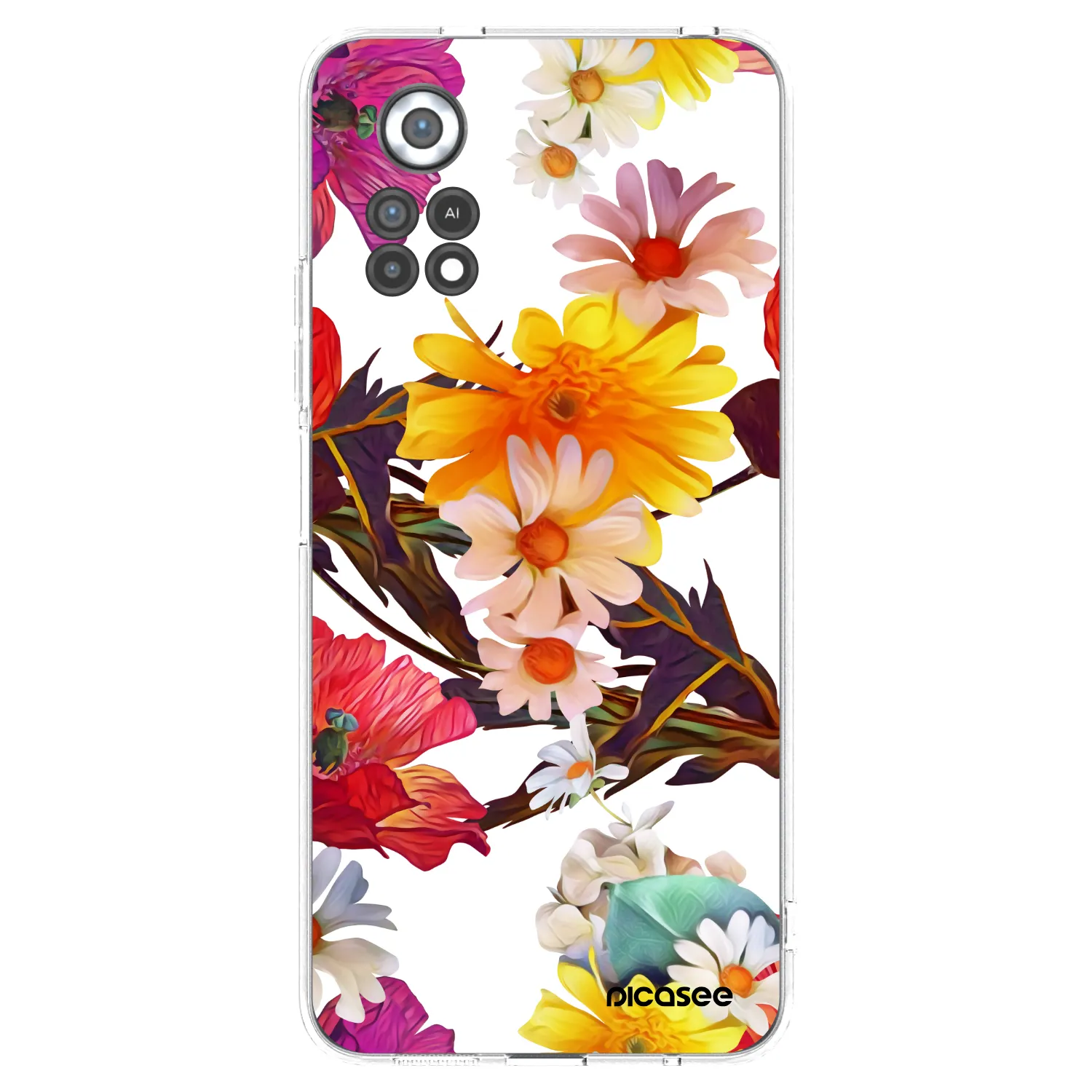 Picasee husă transparentă din silicon pentru Xiaomi Poco X4 Pro 5G - Meadow