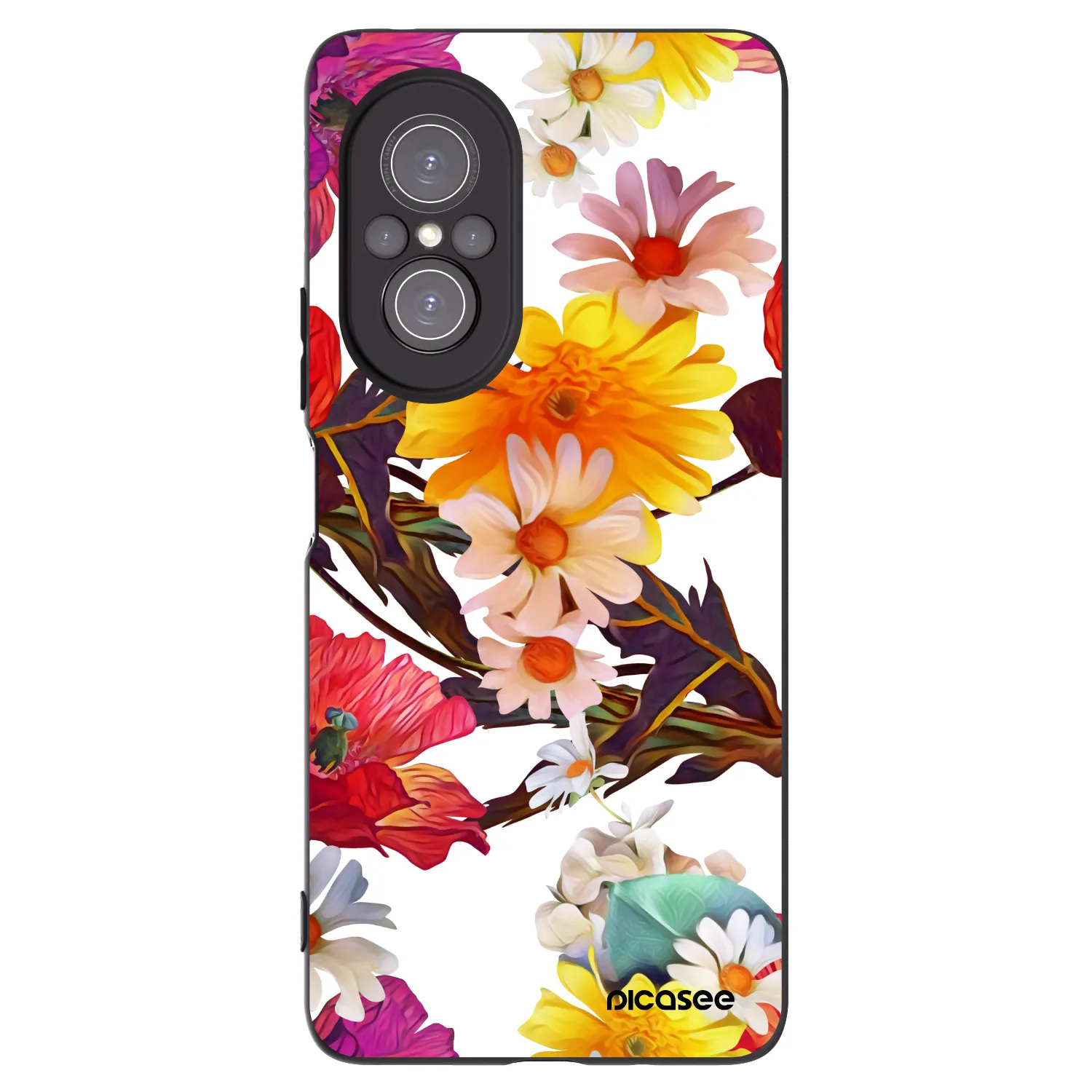 Picasee husă neagră din silicon pentru Huawei Nova 9 SE - Meadow