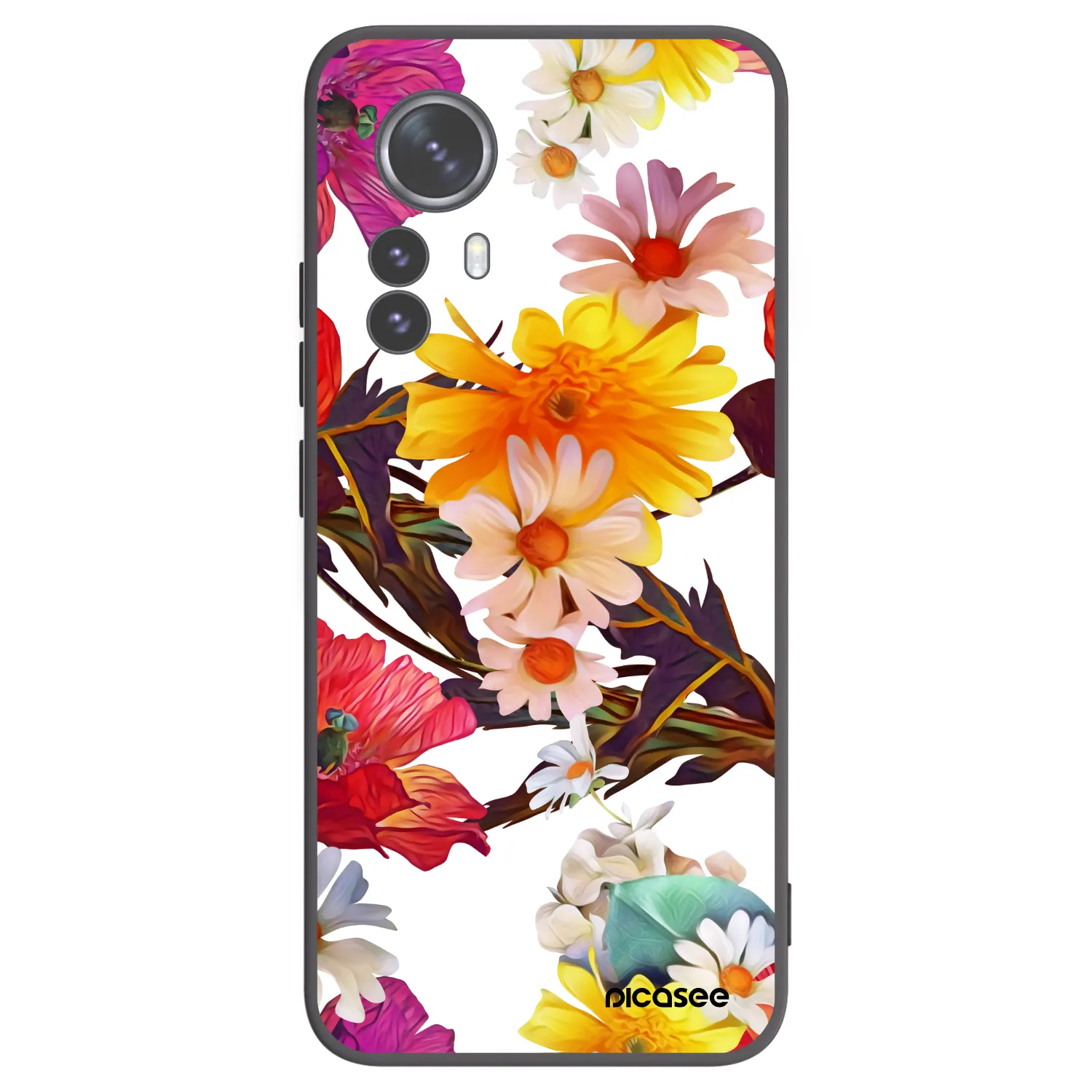 Picasee husă neagră din silicon pentru Xiaomi 12 Pro - Meadow