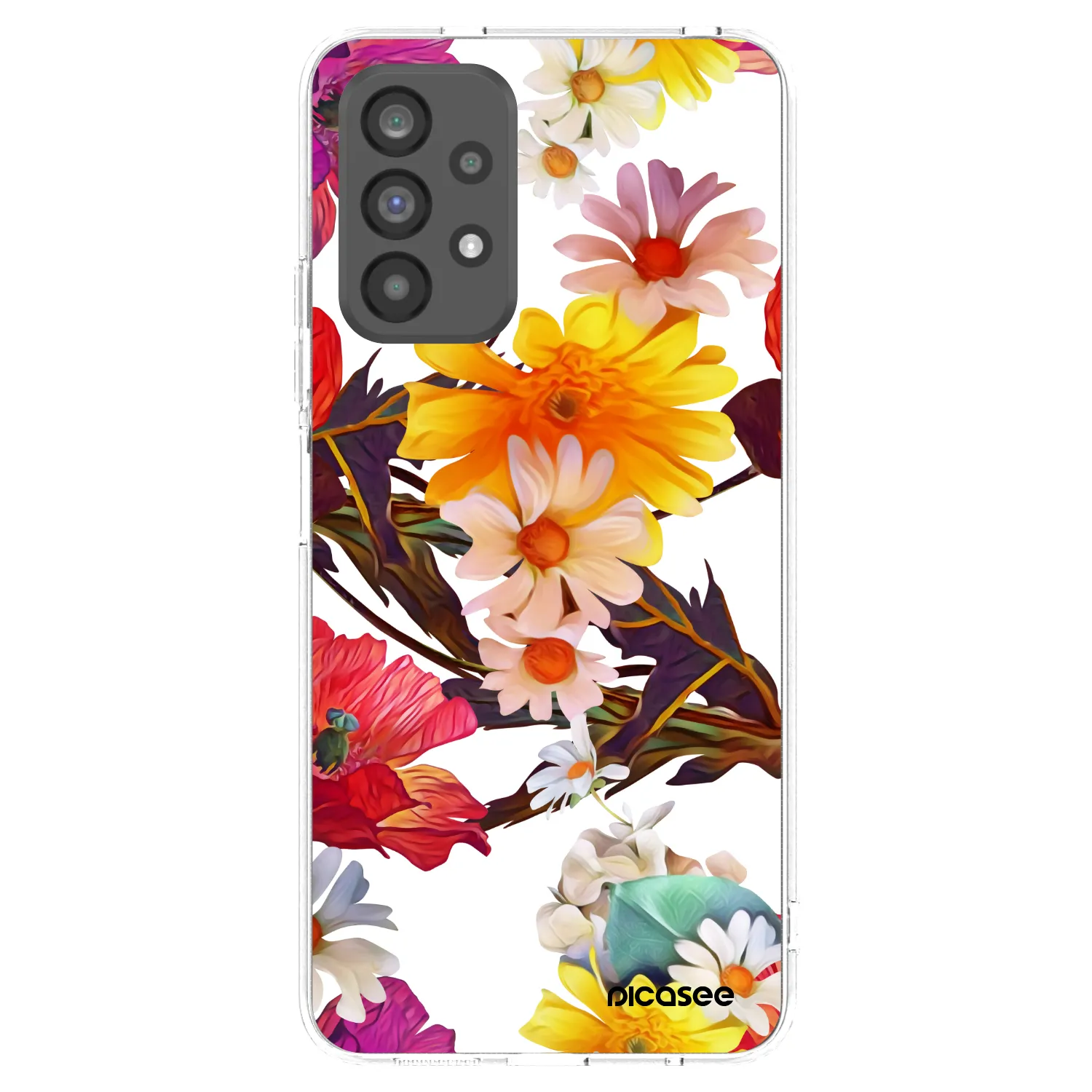 Picasee husă transparentă din silicon pentru Samsung Galaxy A73 5G - Meadow