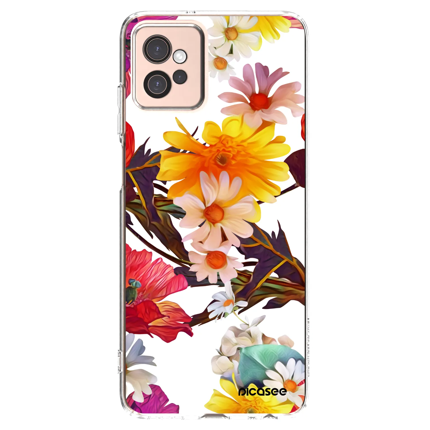 Picasee husă transparentă din silicon pentru Motorola Moto G32 - Meadow