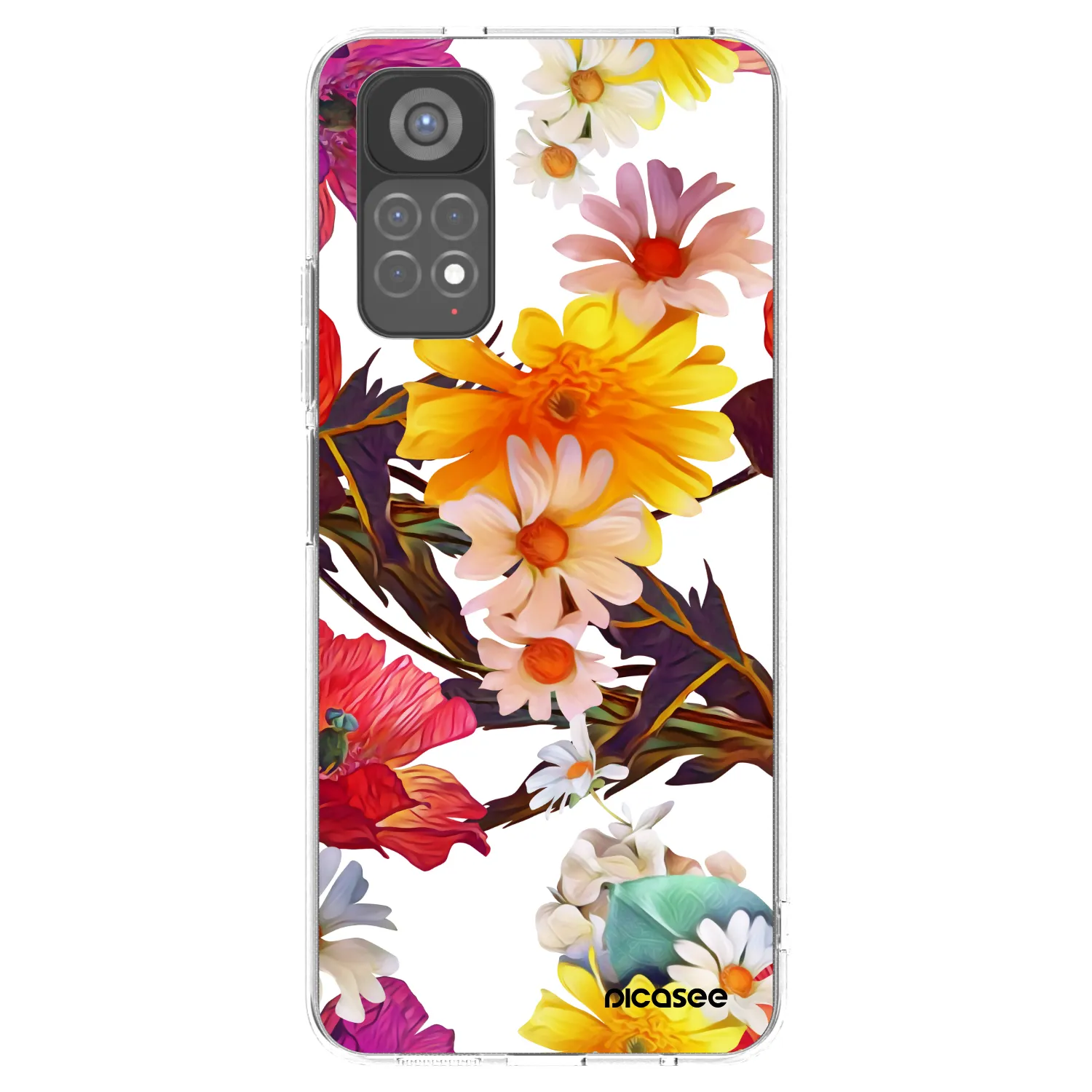 Picasee husă transparentă din silicon pentru Xiaomi Redmi Note 11S 5G - Meadow