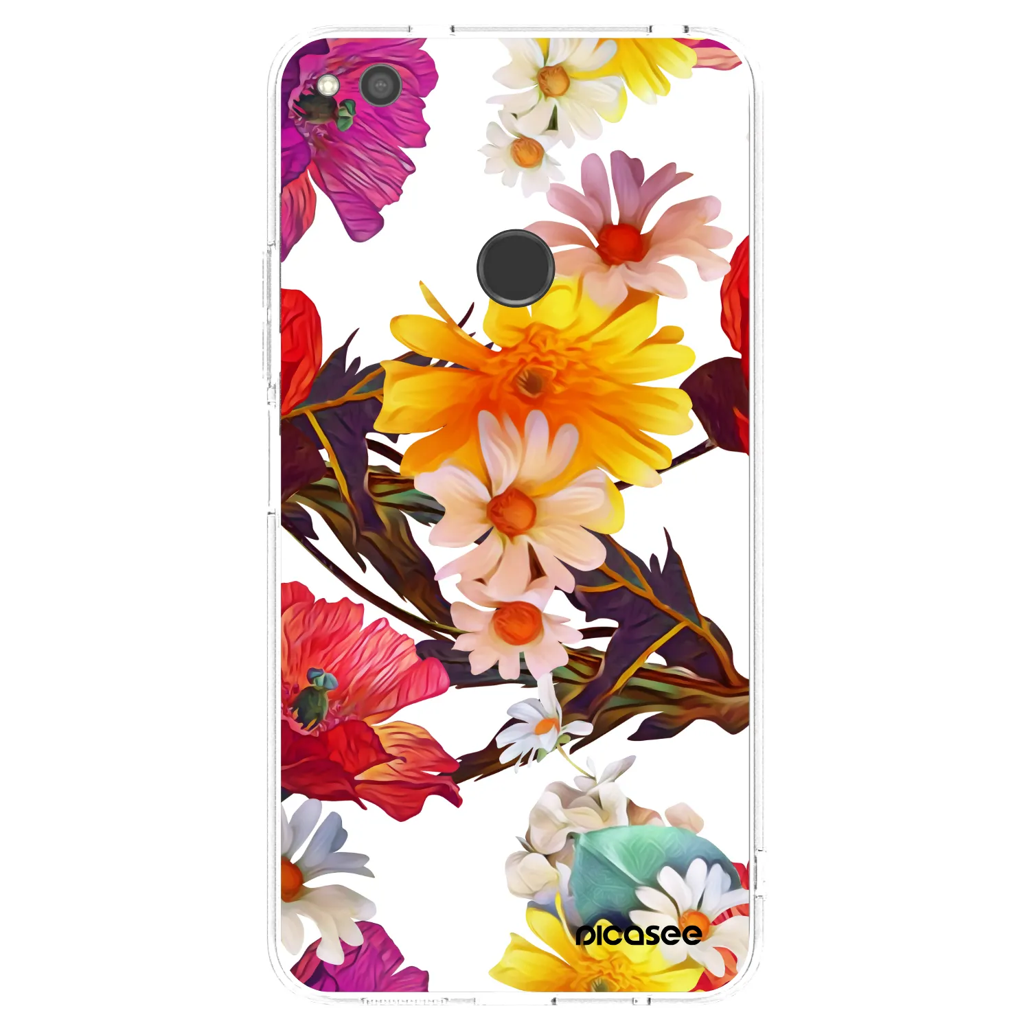 Picasee husă transparentă din silicon pentru Huawei P9 Lite 2017 - Meadow