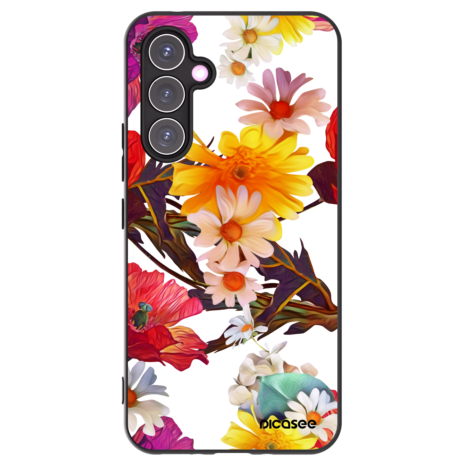 Picasee husă neagră din silicon pentru Samsung Galaxy A54 5G A546B - Meadow