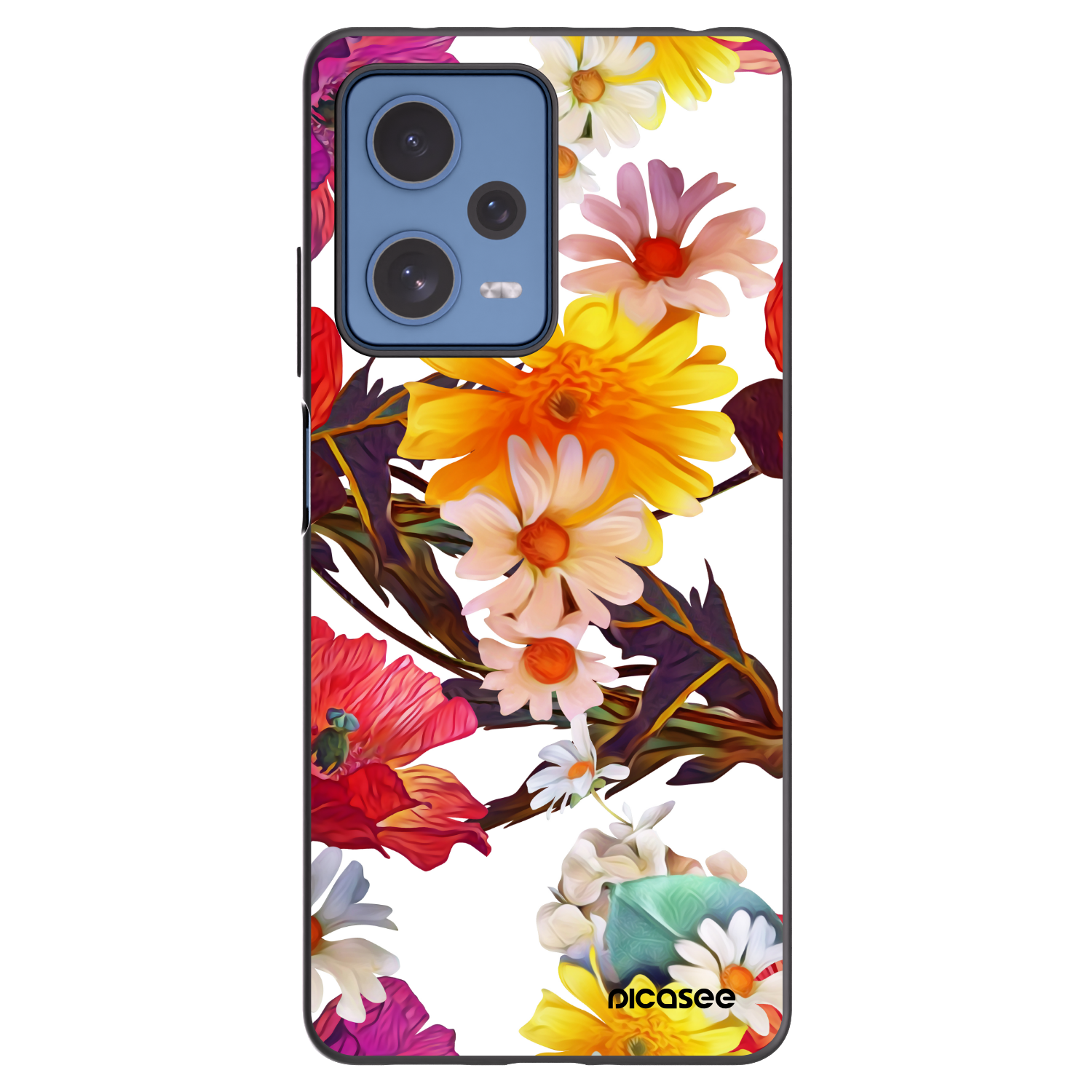 Picasee husă neagră din silicon pentru Xiaomi Redmi Note 12 Pro 5G - Meadow