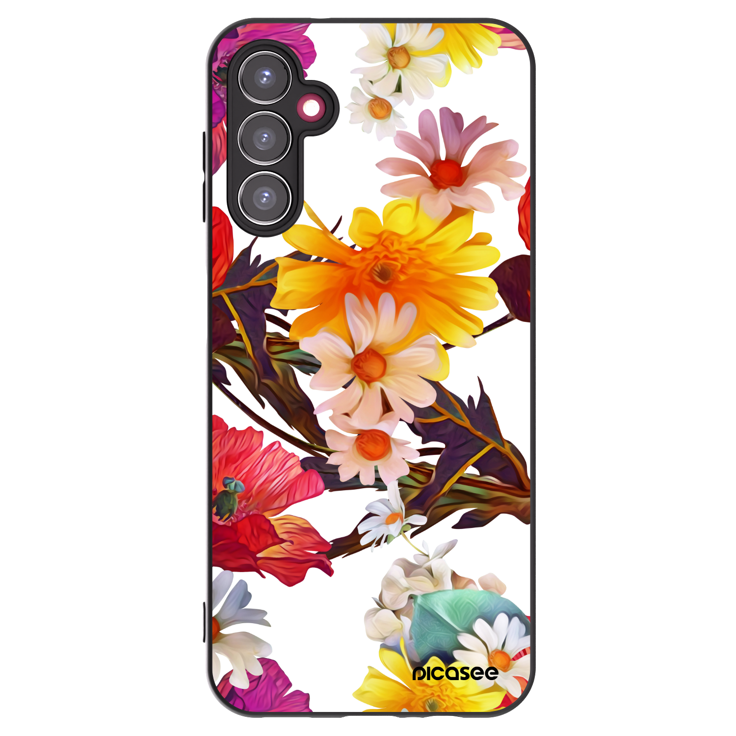 Picasee husă neagră din silicon pentru Samsung Galaxy A14 4G A145R - Meadow
