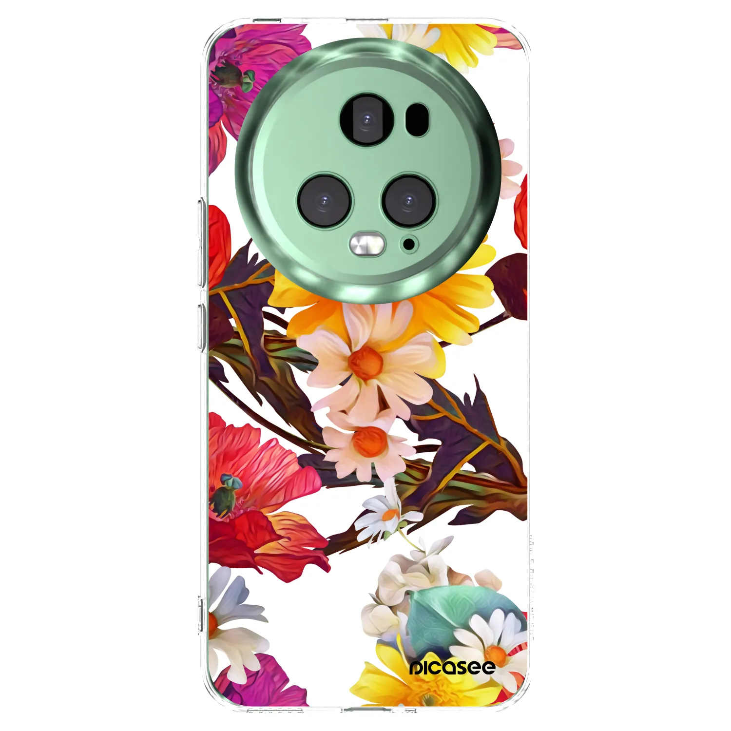 Picasee husă transparentă din silicon pentru Honor Magic5 Pro - Meadow
