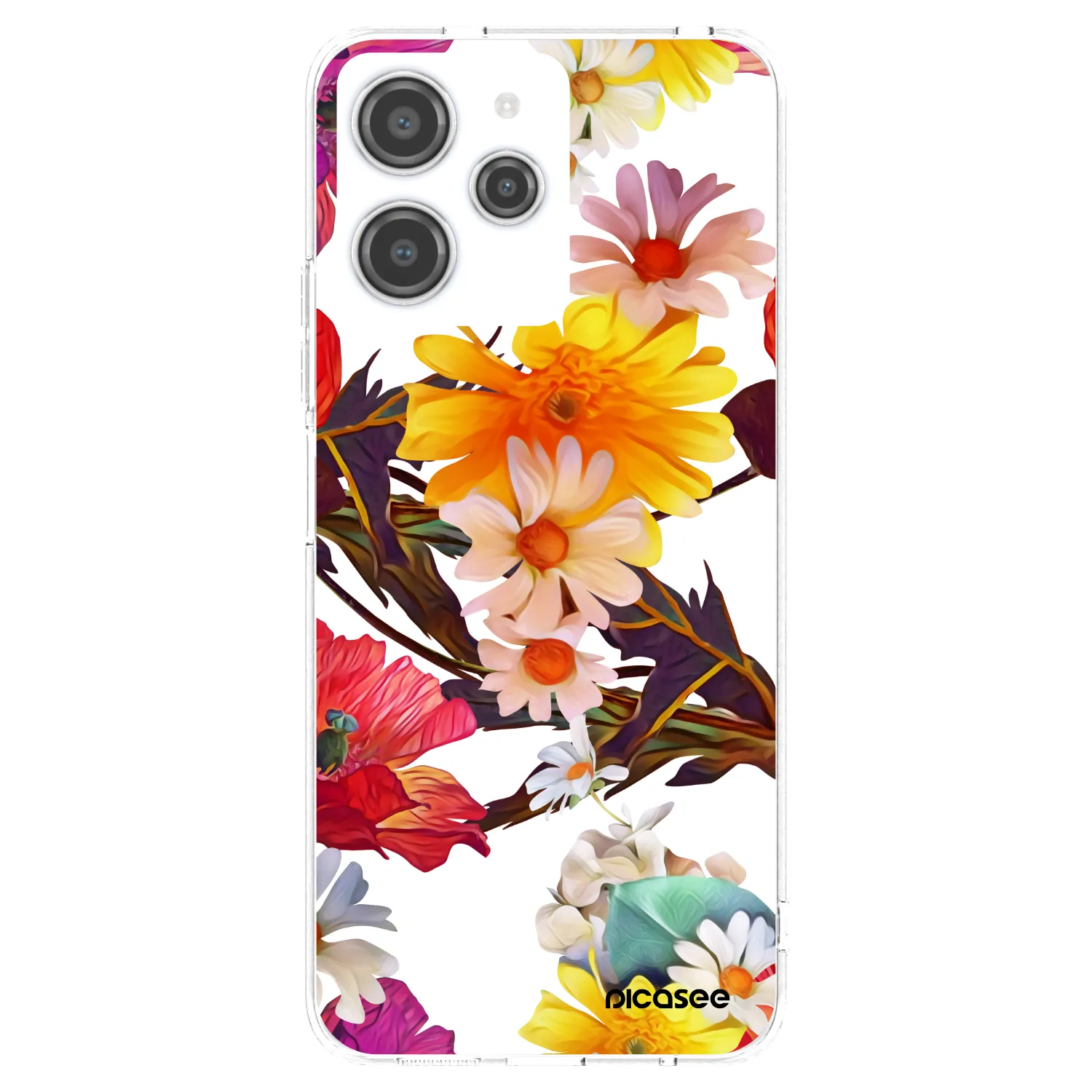 Picasee husă transparentă din silicon pentru Xiaomi Redmi 12 4G - Meadow