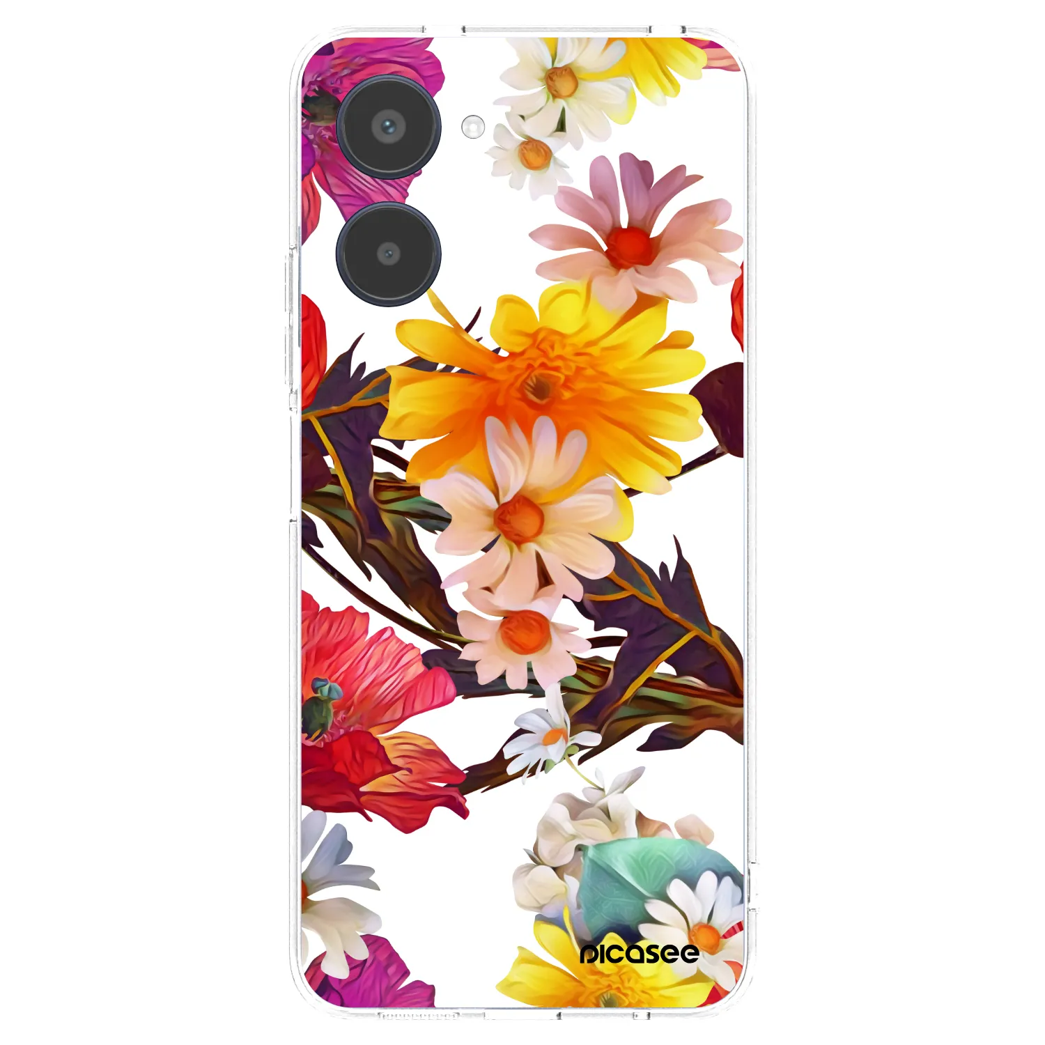 Picasee husă transparentă din silicon pentru Realme 10 4G - Meadow