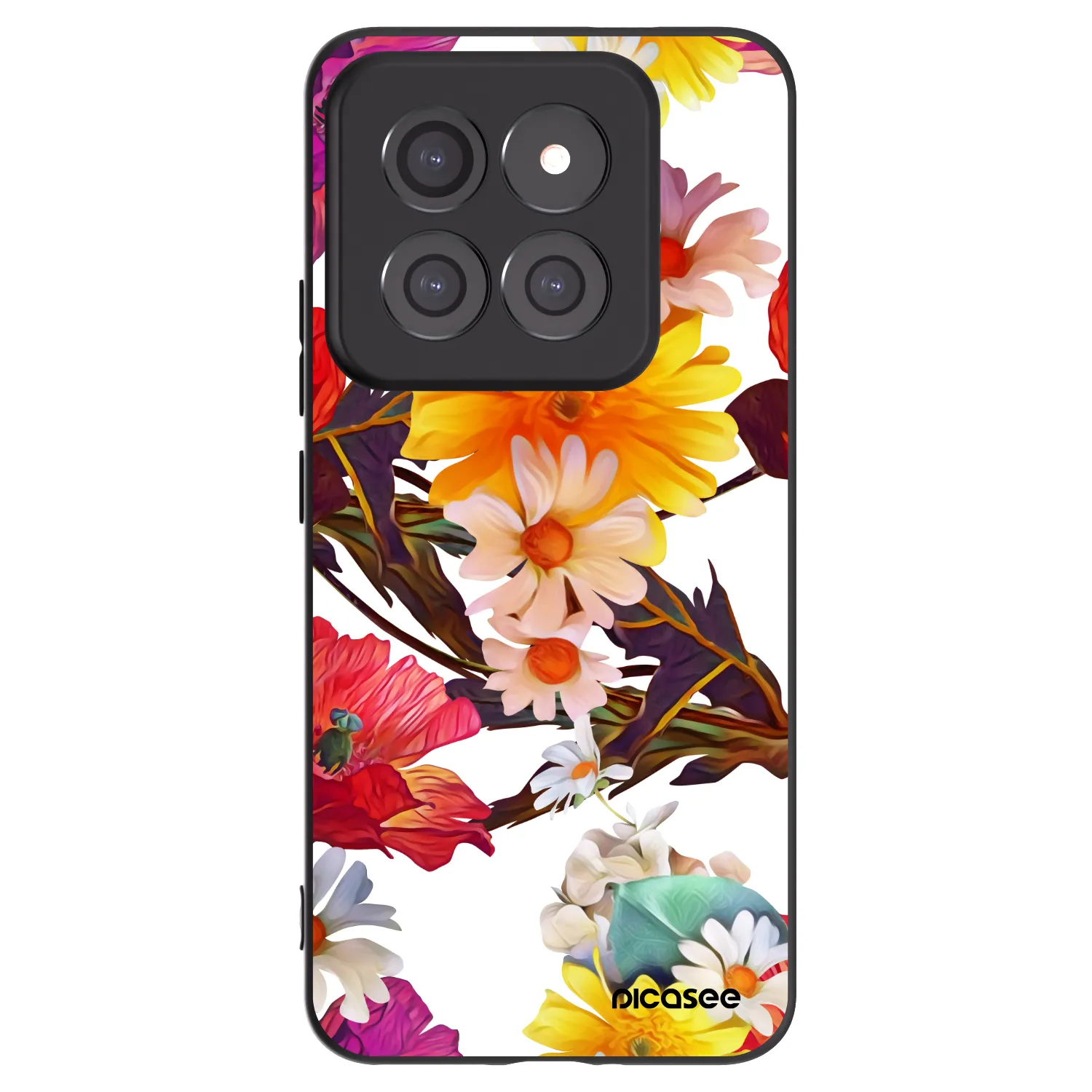 Picasee husă neagră din silicon pentru Xiaomi 14 Pro - Meadow
