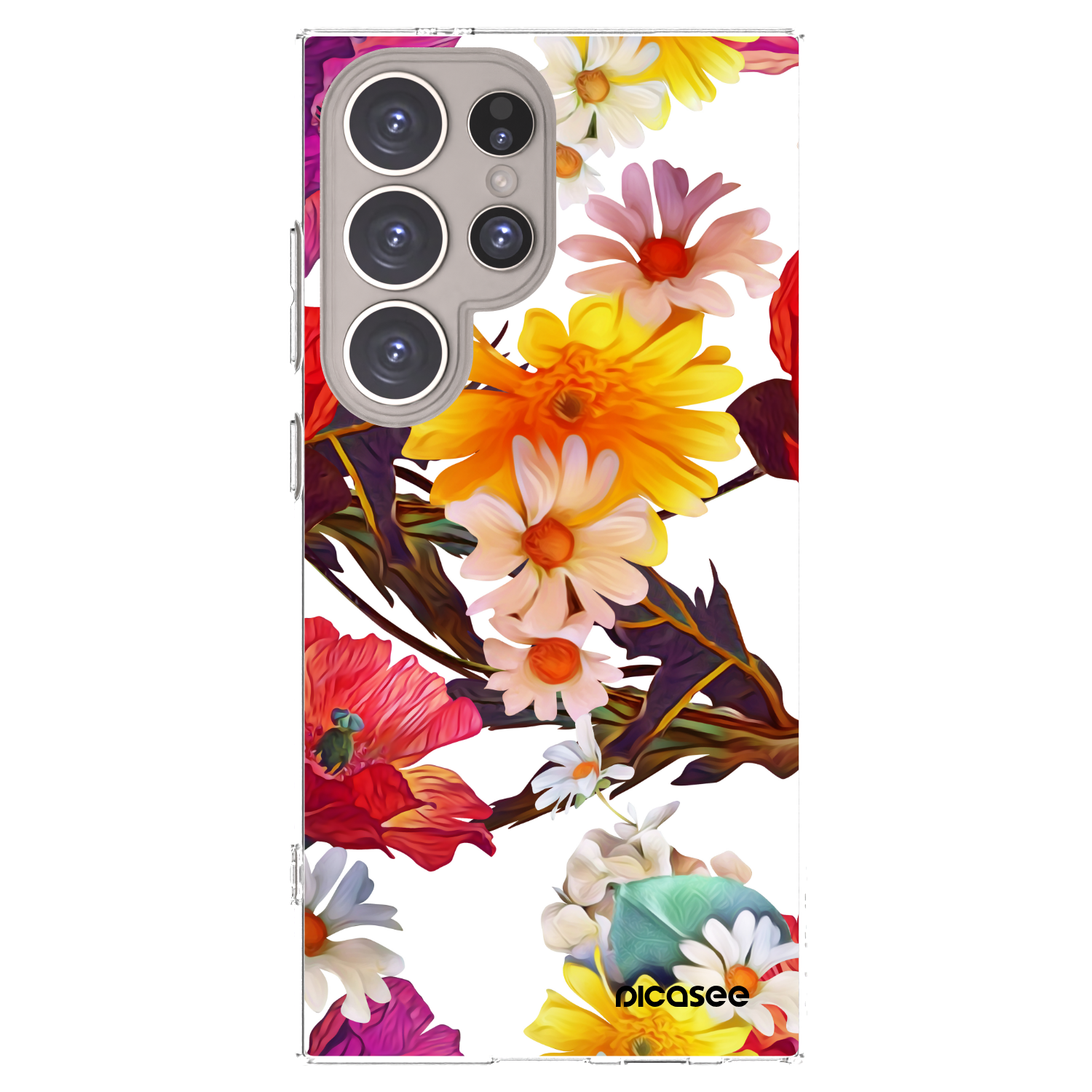 Picasee husă transparentă din silicon pentru Samsung Galaxy S24 Ultra S928B 5G - Meadow
