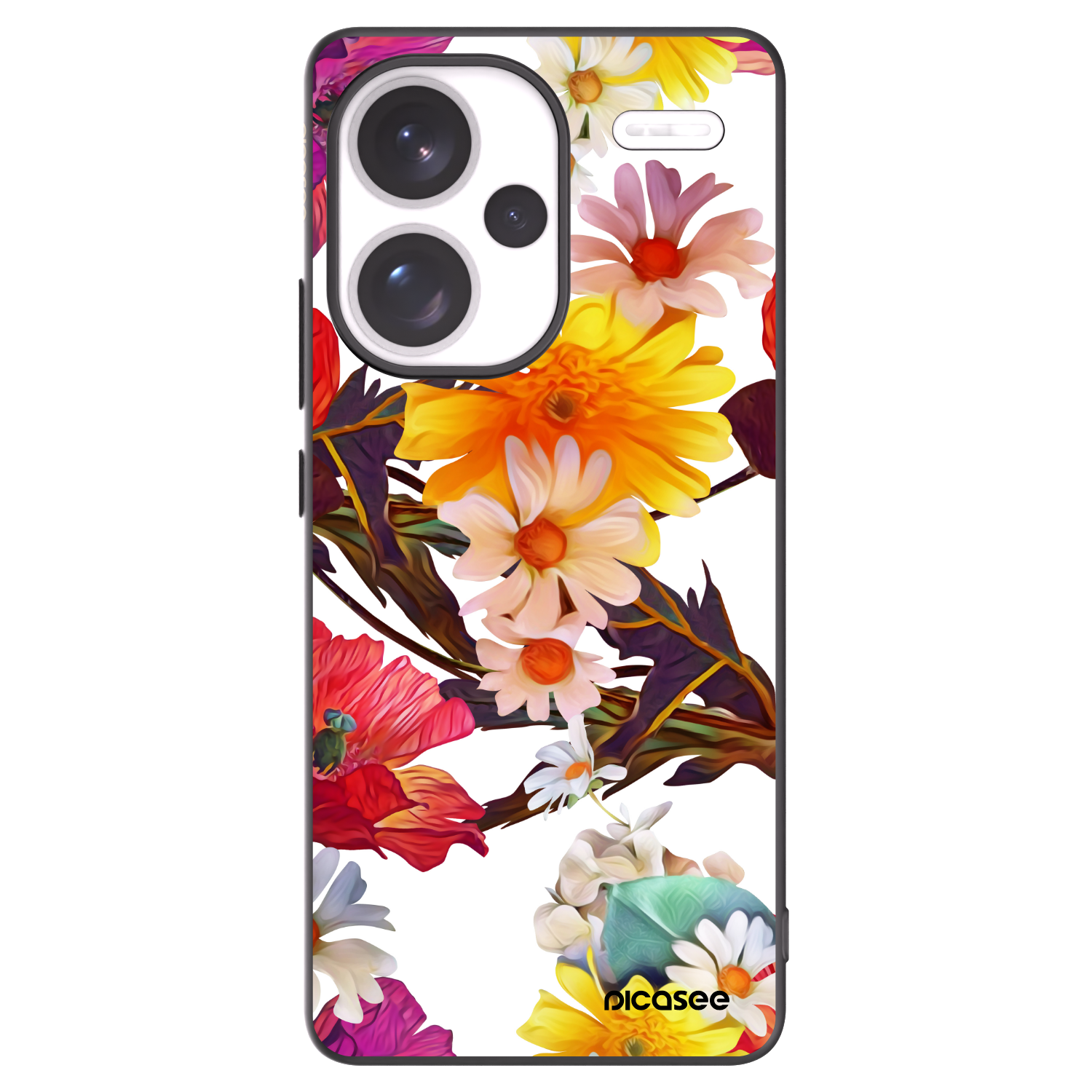 Picasee husă neagră din silicon pentru Xiaomi Redmi Note 13 Pro+ 5G - Meadow