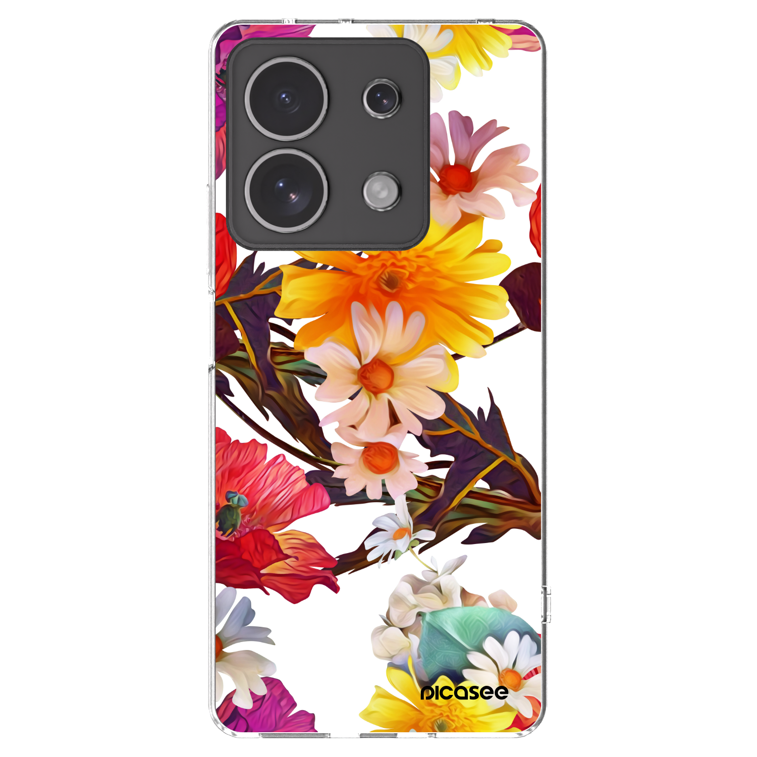 Picasee husă transparentă din silicon pentru Xiaomi Redmi Note 13 4G - Meadow