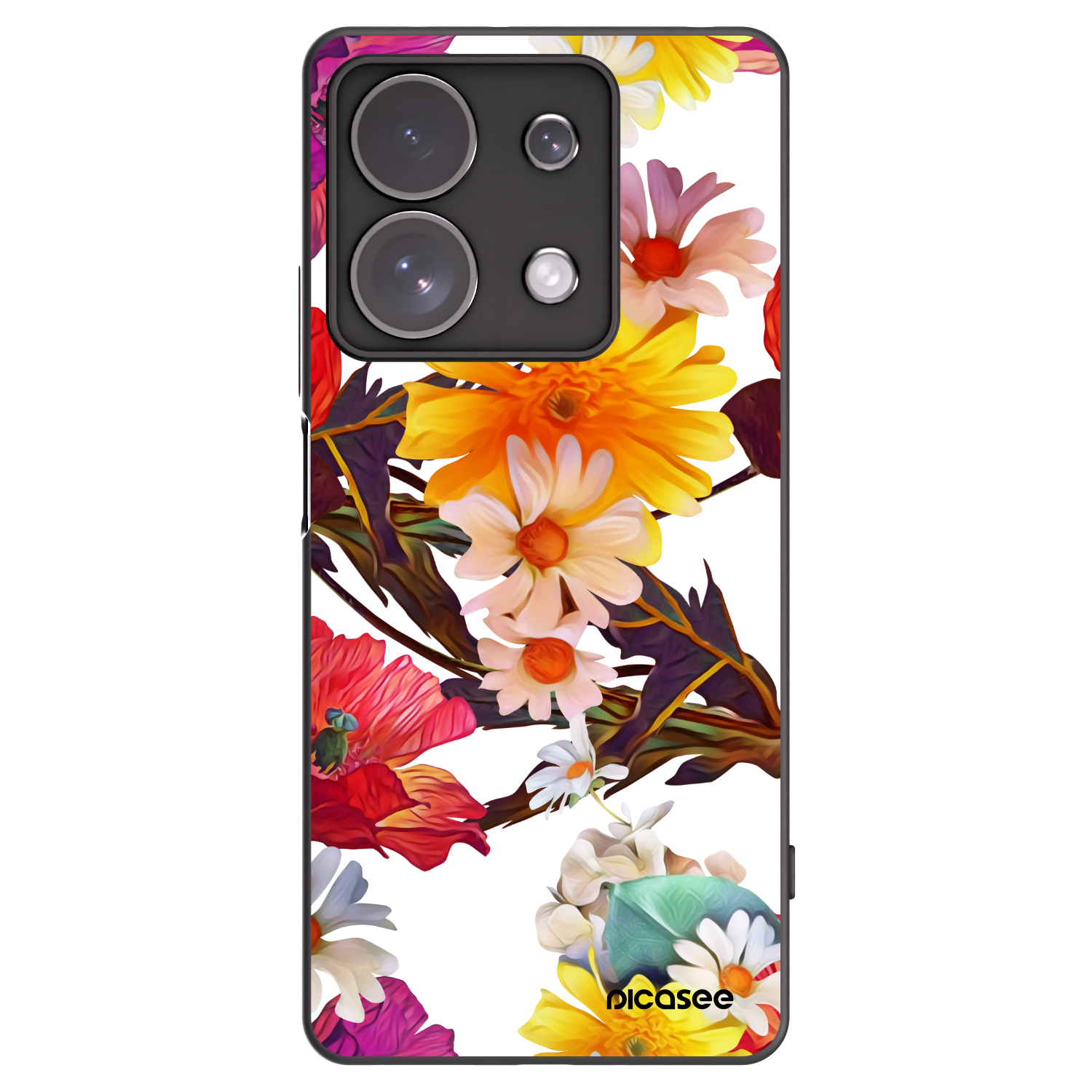 Picasee husă neagră din silicon pentru Xiaomi Redmi Note 13 Pro 4G - Meadow