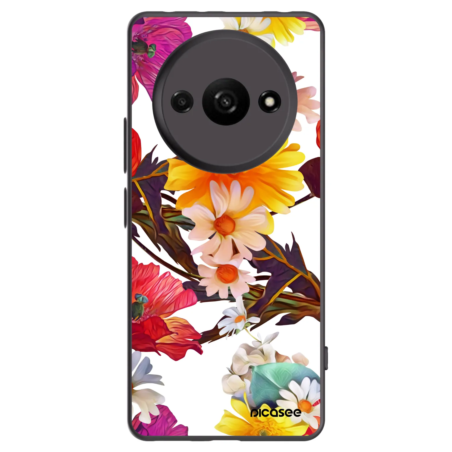 Picasee husă neagră din silicon pentru Xiaomi Redmi A3 - Meadow